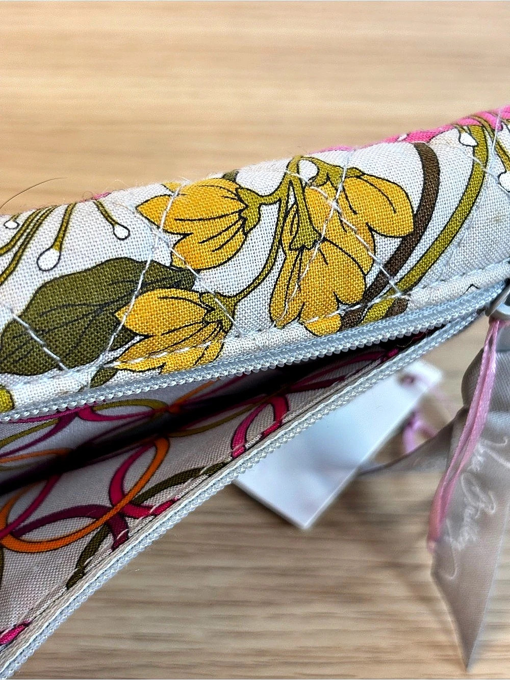 Vera Bradley Euro Wallet Retired "Tea Garden" pattern NWT - Picture 6 of 6